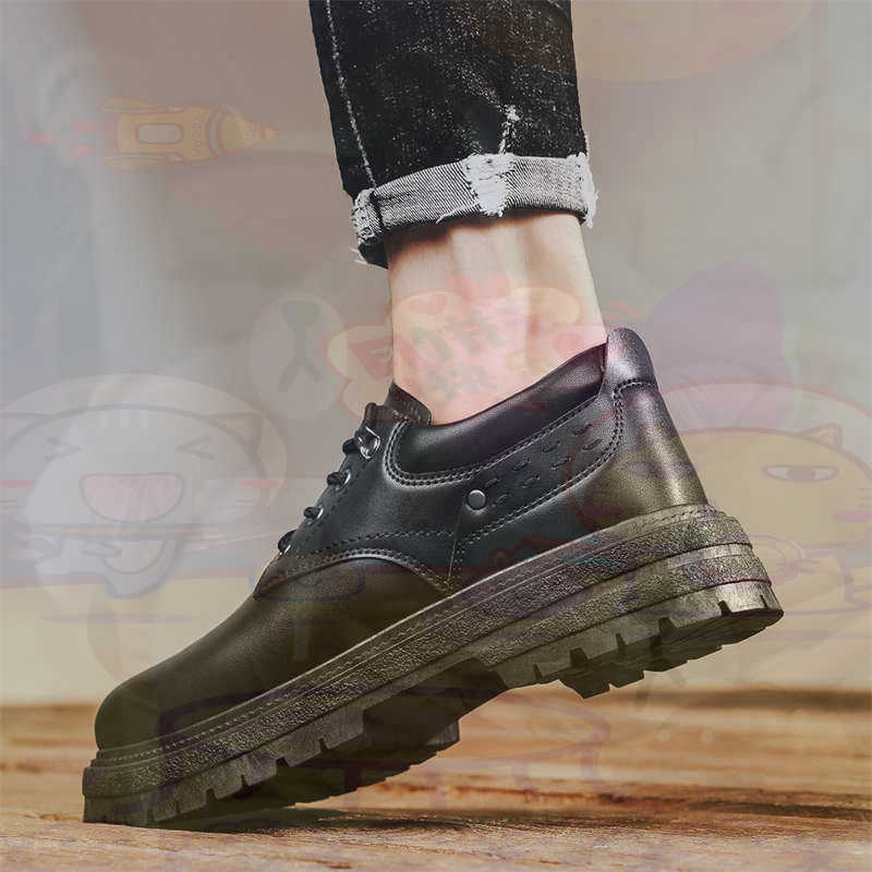 Streetwear Brand Store - ダーク天然皮革ファッショントレーナーテニスメンズスニーカーファッション紳士靴品質スニーカースポーツ低価格健康