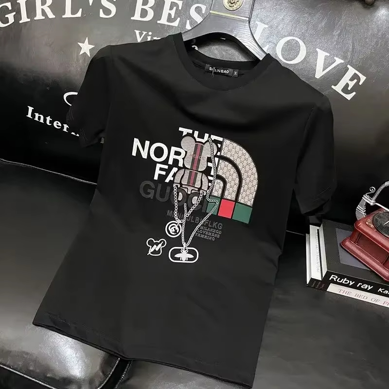 Streetwear Clothing Brand - 100％純綿メンズ高級ブランドレタープリントTシャツ、半袖Tシャツ、高品質メンズ服、ストリートウェア