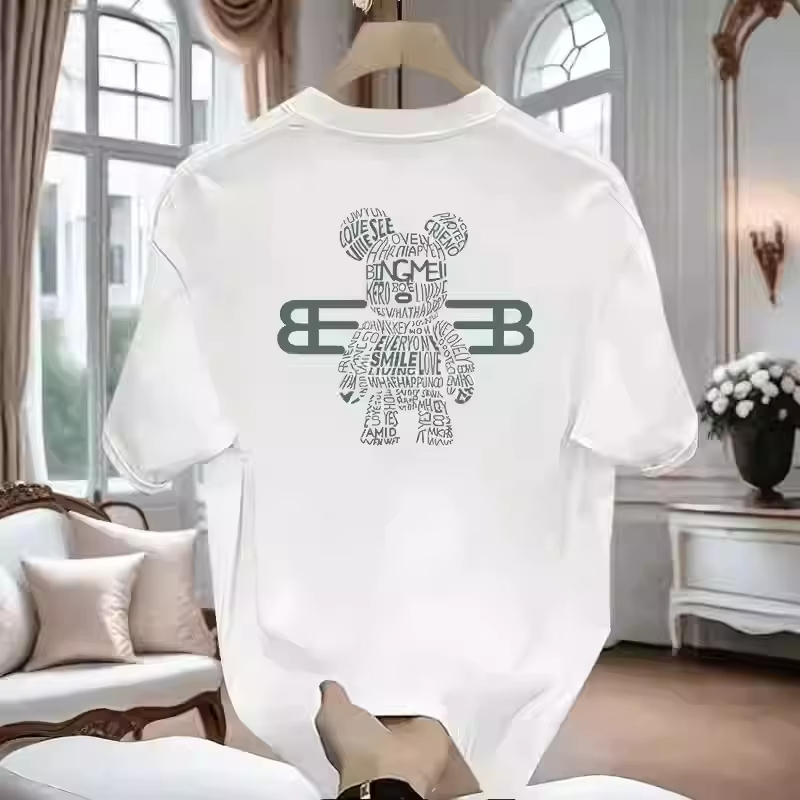 Streetwear Clothing Brand - 100％純綿メンズ高級ブランドレタープリントTシャツ、半袖Tシャツ、高品質メンズ服、ストリートウェア