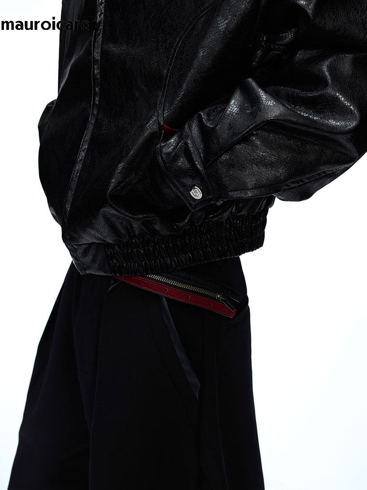 Mauroicardi 春秋パッチワークショートスネークスキ - Streetwear Clothing Brand のレビューと価格