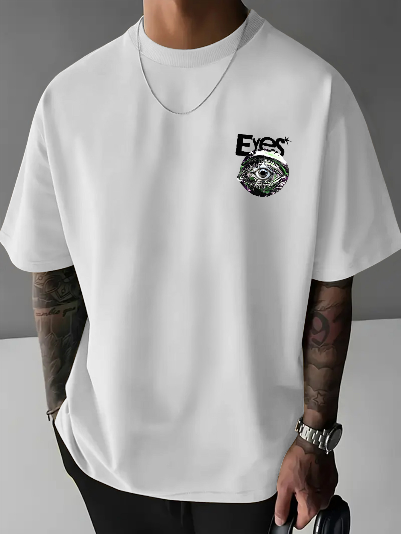 メンズオーバーサイズニューヨークゴシックストリートウェアTシ - Streetwear Brand New York のレビューと価格