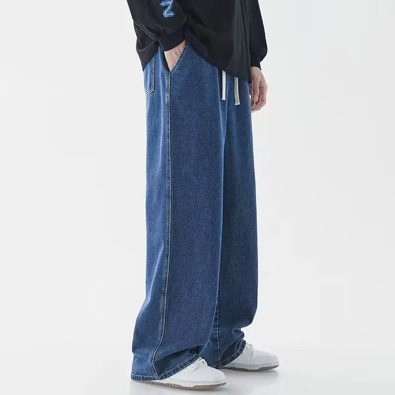 2026 新しいストリートルーズジーンズ男性韓国スタイルのフ - Streetwear Clothing Brand のレビューと価格